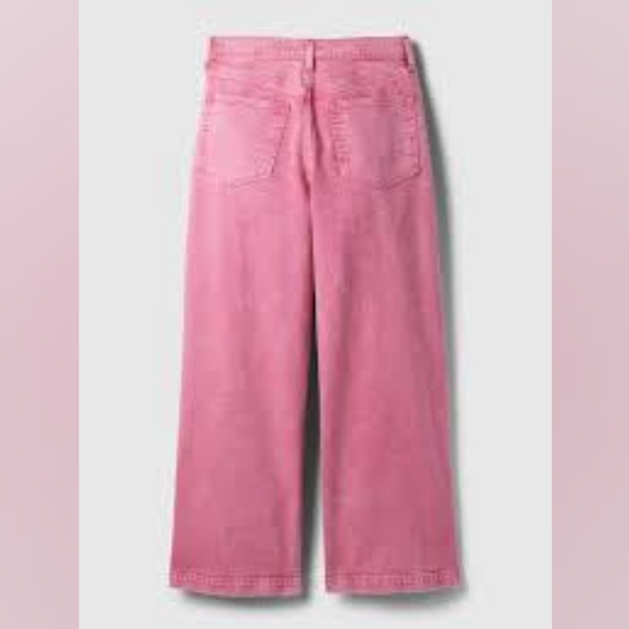 Gap Hise-Rise Stride Wide Leg Ankle Jeans - Picture 3 of 7